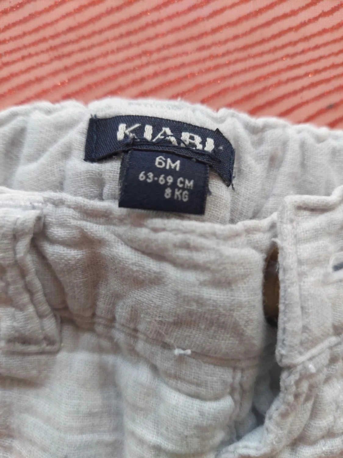 6-month kiabi pants – photo 4
